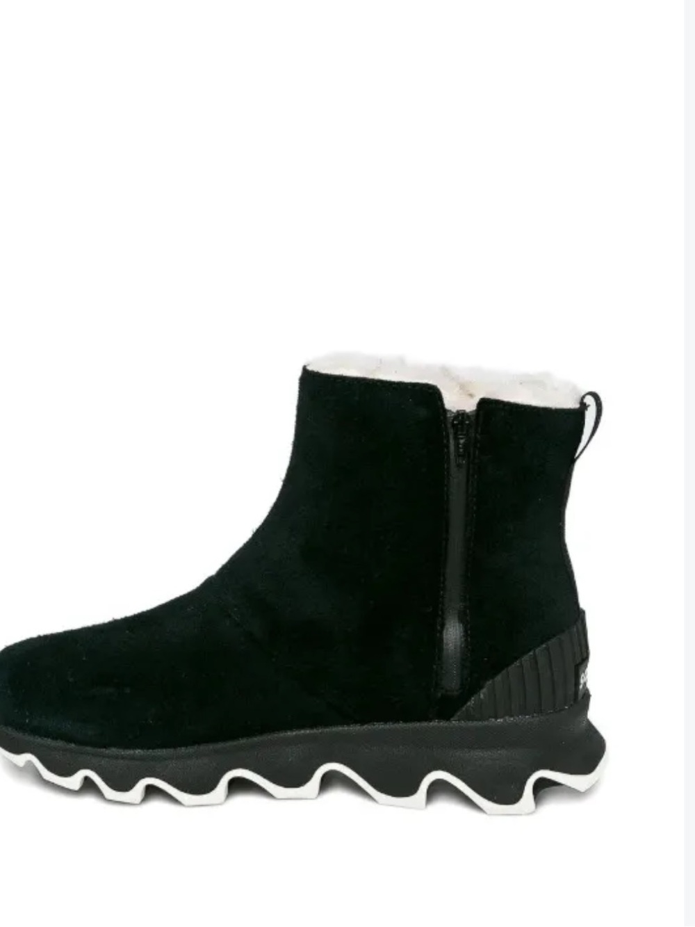 Sorel Kinetic Short Boot Suede waterproof black
